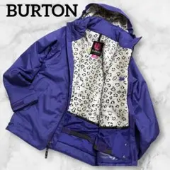 バートン　スノボーウェア上下　中古　赤青セット　サイズキッズS スキーウェア クリアランスセール] スノーボードウェア キッズ 型落ち 上下セット