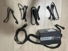 Corsair CX550M 80PLUS BRONZE 認定 電源ユニット