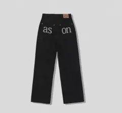 as"on アズオン SMOG WIDE PANTS ブラック ason 韓国