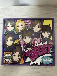 ステッカー、トレカ付 T-ARA TARGET CD