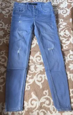 Bershka スキニーデニム 36 ライトブルー