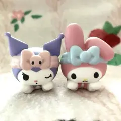 サンリオキャラクターズフレンズ2 クロミ　マイメロディ　フィギュア　ソフビ