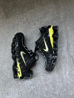 Nike shox TL ショックス ブラック/イエロー 27cmのサムネイル