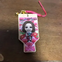 楓羽子板ストラップ