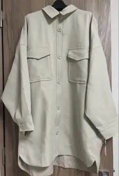 未使用品　emmi オリーブ　オーバーサイズ シャツジャケット