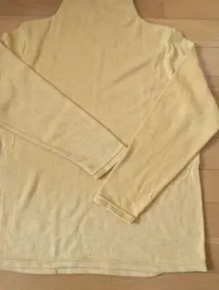 Porta イエロー タートルネック L