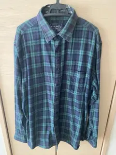 ユニクロ フランネルチェックシャツ