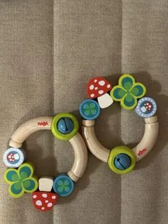 木のおもちゃ ラトル