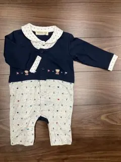 【新品未使用】Croissance BeBe ロンパース80
