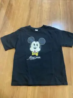 ミッキーマウス Tシャツ 黒120cm