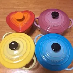 LE CREUSET 陶器製食器 4個セット