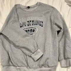 LM SPRINGS トレーナー グレー