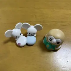 ポケモン おうちで！ りらくっしょんマスコット5 モクロー ワッカネズミ