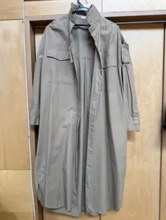 Cepo シャツワンピース ベージュ M 綿100% ロング 羽織り