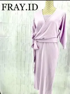 週末セール FRAY ID ワンピース パープル