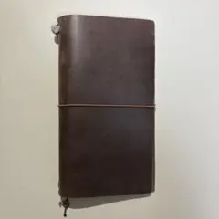トラベラーズノート カバーのみ ブラウン レギュラーサイズ