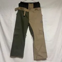 VESP スノーボードパンツ カーゴパンツ バイカラー