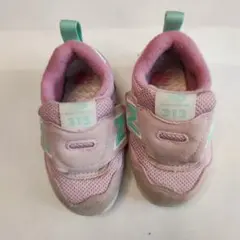 New Balance 313 スニーカー ピンク/ミント 12cm