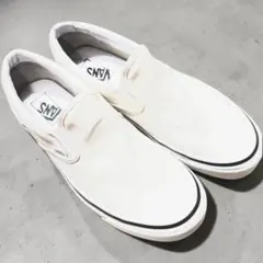 VANS スリッポン 白 29.5cm US11.5 定番 人気