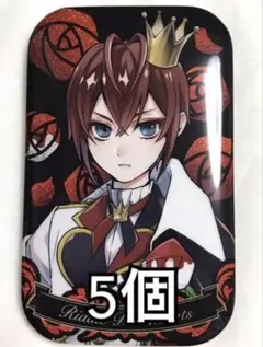 リドル・ローズハート ラメキラ 缶バッジ 5個 セット