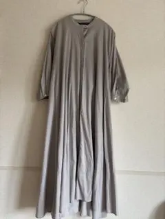 mizuiro ind ミズイロインド スタンドカラーフレアワンピース