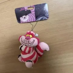 超貴重　チェシャ猫　ぬいぐるみキーチェーン　小物入れ　ディズニーストア　タグ付き 超貴重 チェシャ猫 ぬいぐるみキーチェーン 小物入れ ディズニーストア