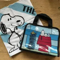 ⭐️USJホテル限定⭐️スヌーピー旅行用アメニティポーチ＆タオル（ノベルティ）