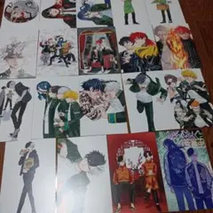 Wind Breaker 19-piece unused postcard set