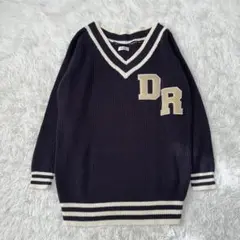 Darich ダーリッチ DRカレッジニットワンピース　ネイビー