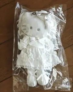 ハローキティスタイルアップコレクション☆ロリータ　ホワイト　マスコット
