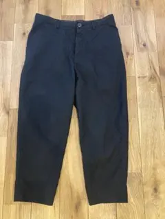 J.CREW 100%リネンパンツ ブラック ジェイクルー - メルカリ