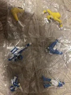 【新品・セット売り】 バンダイ キャラエッグ 電子戦隊デンジマン　５体セット 新品・セット売り】 バンダイ キャラエッグ 電子戦隊デンジマン