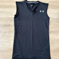 Under Armour ブラック Vネック タンクトップ SM