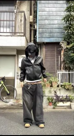 ZARA フェイクレザージャケット　Sサイズ美品