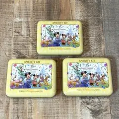 【ディズニーランドホテル 35周年】アメニティ缶 3点 ミッキー ミニー