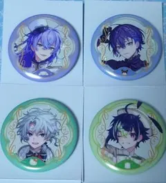 にじさんじ Dytica×サンリオキャラクターズ ランダムキラキラ缶バッジ