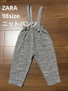 ZARA チェック柄 サロペット 98cmのサムネイル