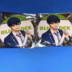 ブルーロック ホログラム缶バッジ　制服　潔世一　2個セット