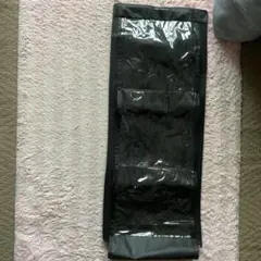 黒い透明ポケット収納バッグ