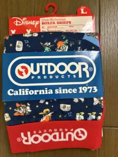 OUTDOOR PRODUCTS Disney ボクサーパンツ Lサイズのサムネイル