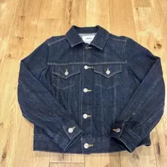 【日本製】 ヤエカ デニムジャケット Gジャン M(16〜12W)インディゴ