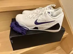 Nike バスケットボールシューズ Kobe9 ホワイト/パープル