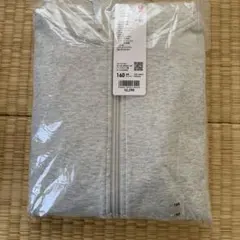 ユニクロ　UNIQLO ドライスウェットフルジップパーカー　パーカー　160