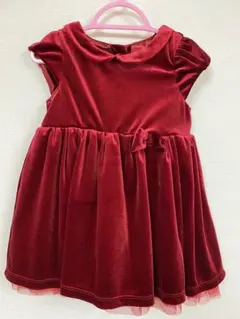 【ほぼ新品】Ｈ＆Ｍ チュール入りベロアドレス ハロウィン　クリスマス 結婚式