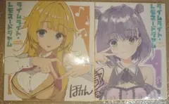 ライムライト・レモネードジャム　こぶいち 描きおろし複製色紙