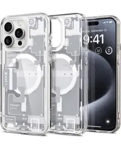 Spigen iPhone15ProMax スマホケース クリア 透明