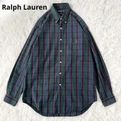 【美品】ラルフローレン BLAIRE ボタンダウン チェック シャツ