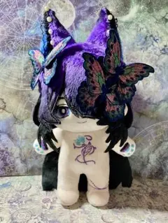モーヴ ✧ 20cm 自作ぬいぐるみ