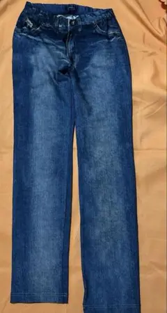MBLUCAS Cachette デニムプリントストレッチパンツ