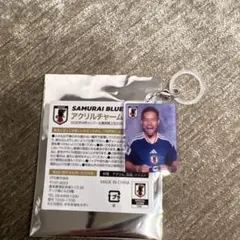 サッカー日本代表 長友佑都 選手 アクリルチャーム めじるし